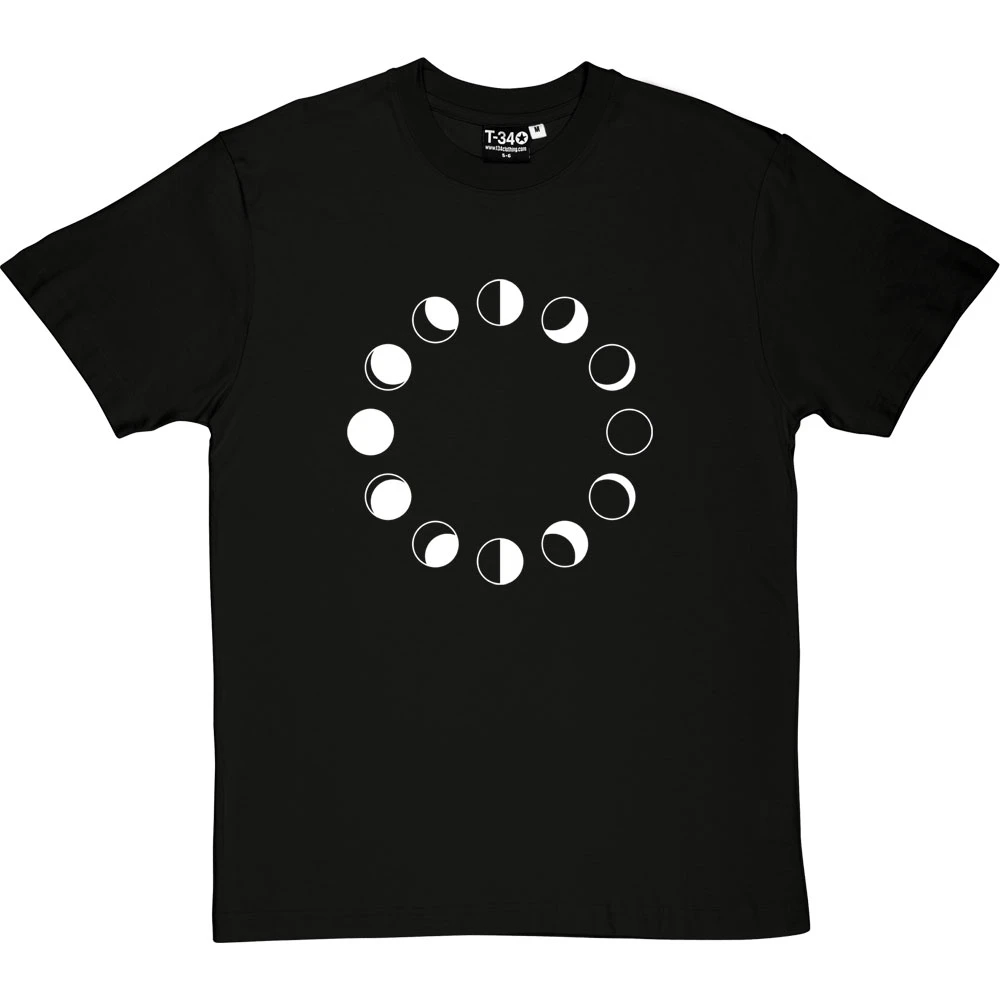 Moon Phases T-Shirt 1 Moon Phases T-Shirt