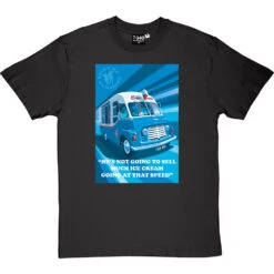 Morecambe And Wise "Ice Cream Van" T-Shirt -Tshirt Store morecambe wise ice cream tshirt charcoaltshirt