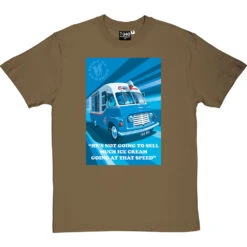 Morecambe And Wise "Ice Cream Van" T-Shirt -Tshirt Store morecambe wise ice cream tshirt olivetshirt