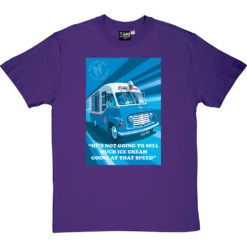 Morecambe And Wise "Ice Cream Van" T-Shirt -Tshirt Store morecambe wise ice cream tshirt purpletshirt