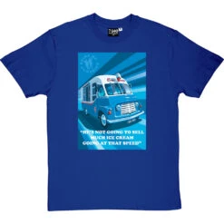 Morecambe And Wise "Ice Cream Van" T-Shirt -Tshirt Store morecambe wise ice cream tshirt royalbluetshirt