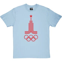 Moscow 80 T-Shirt -Tshirt Store moscow 80 tshirt 5 skybluetshirt