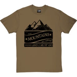The Mountains Are Calling And I Must Go T-Shirt -Tshirt Store mountains are calling tshirt 1 olivetshirt