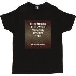 They Muddy The Water To Make It Seem Deep T-Shirt 23 They Muddy The Water To Make It Seem Deep T-Shirt -Tshirt Store muddy water tshirt black mens v neck tshirt