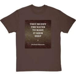 They Muddy The Water To Make It Seem Deep T-Shirt 22 They Muddy The Water To Make It Seem Deep T-Shirt -Tshirt Store muddy water tshirt hazelnuttshirt