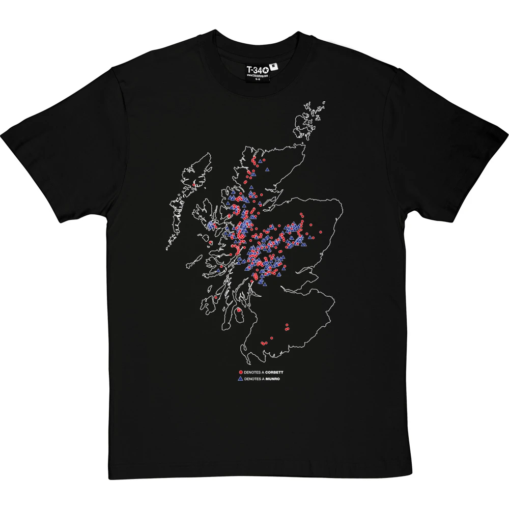 Munros And Corbetts T-Shirt 5 Munros And Corbetts T-Shirt - Image 5