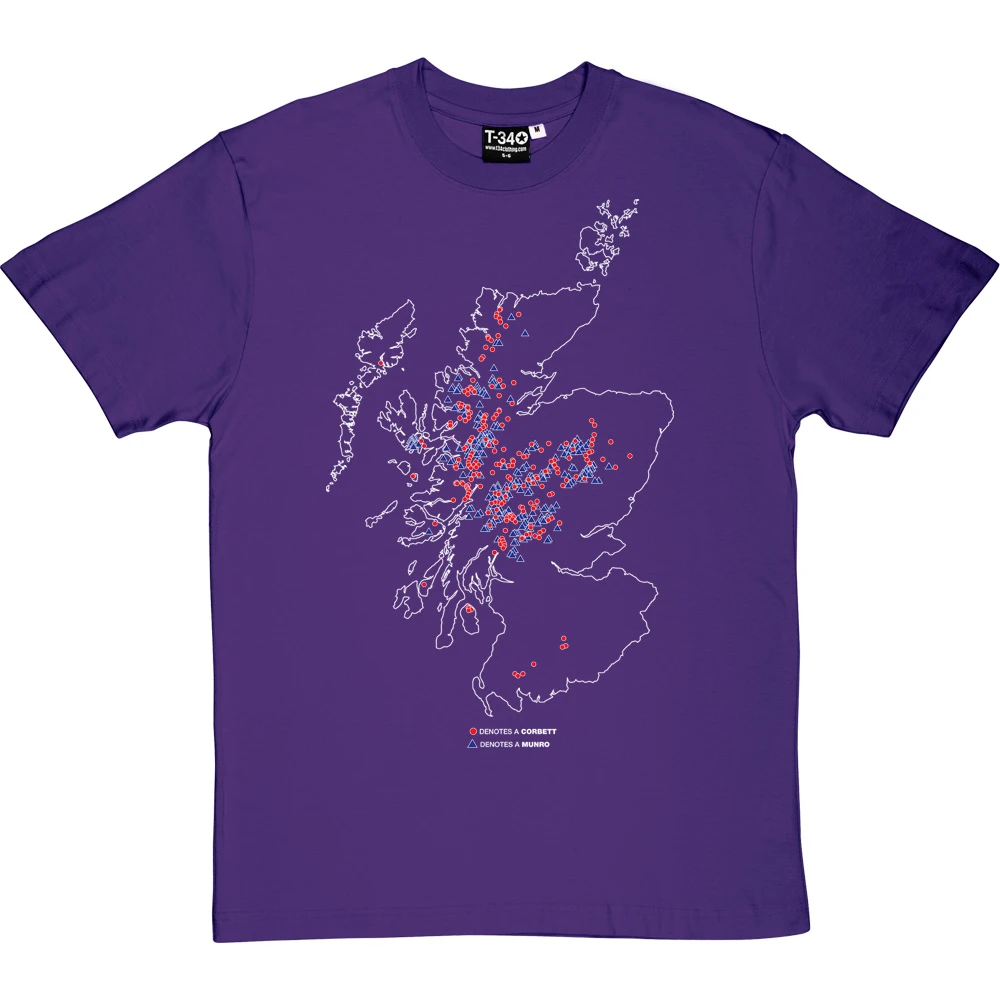 Munros And Corbetts T-Shirt 3 Munros And Corbetts T-Shirt - Image 3