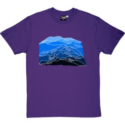 Munros (Blue) T-Shirt -Tshirt Store munros blue tshirt purpletshirt