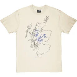 Munros Map T-Shirt -Tshirt Store munros tshirt 1 naturaltshirt