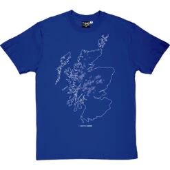 Munros Map T-Shirt -Tshirt Store munros tshirt 2 royalbluetshirt