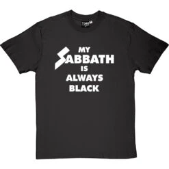 My Sabbath Is Always Black T-Shirt -Tshirt Store my sabbath is always black tshirt 2 charcoaltshirt
