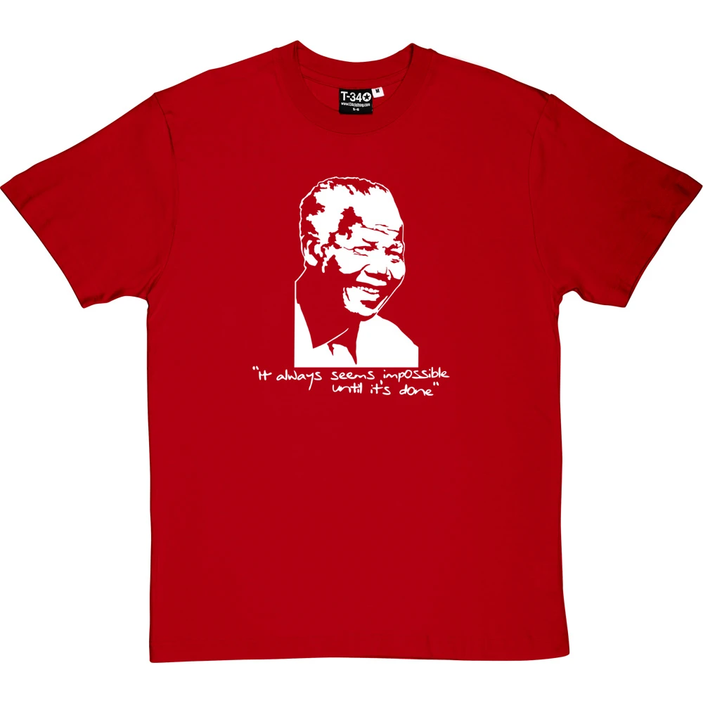 Nelson Mandela T-Shirt 19 Nelson Mandela T-Shirt - Image 19