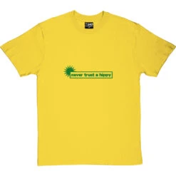 Never Trust A Hippy T-Shirt -Tshirt Store never trust a hippy tshirt 121 yellowtshirt