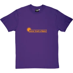 Never Trust A Hippy T-Shirt -Tshirt Store never trust a hippy tshirt 122 purpletshirt