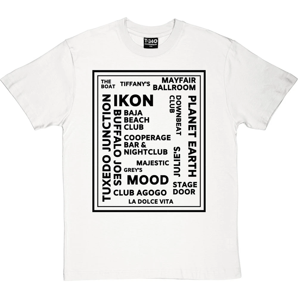 Newcastle Nightclubs T-Shirt 6 Newcastle Nightclubs T-Shirt - Image 6