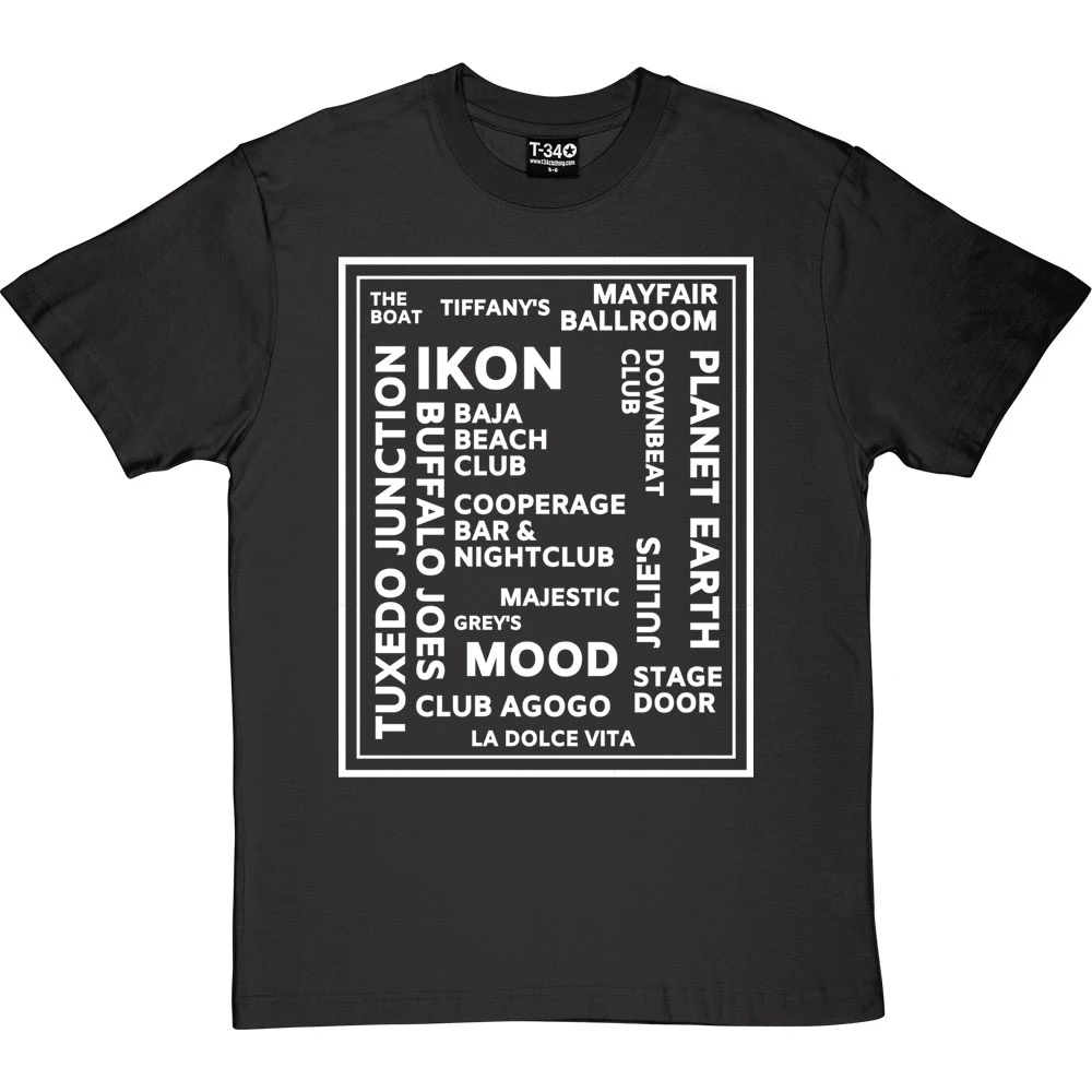 Newcastle Nightclubs T-Shirt 17 Newcastle Nightclubs T-Shirt - Image 17