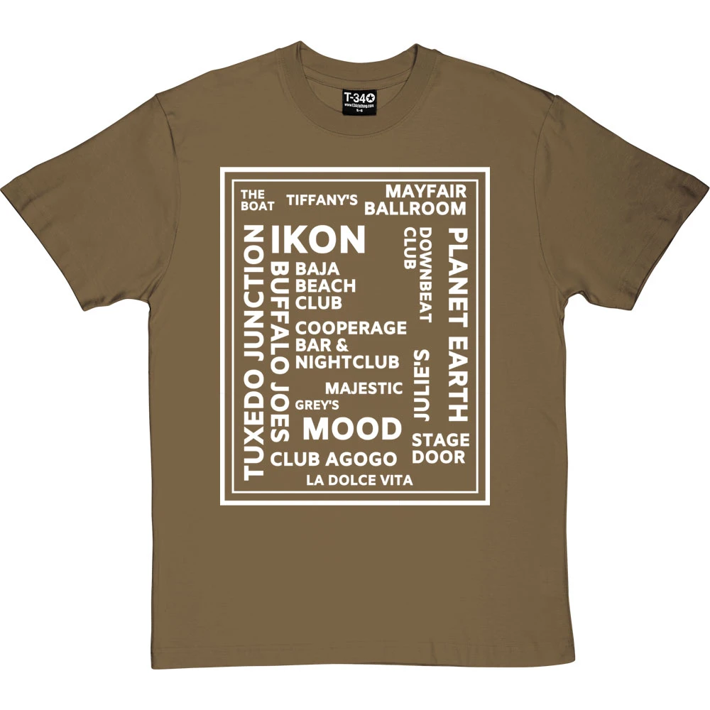 Newcastle Nightclubs T-Shirt 14 Newcastle Nightclubs T-Shirt - Image 14