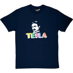 Nikola Tesla T-Shirt -Tshirt Store nikola tesla tshirt navybluetshirt