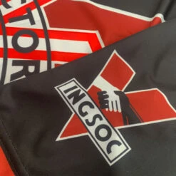 Inspired By Nineteen Eighty-Four: Winston Smith Football Shirt -Tshirt Store nineteen eighty four football shirt design alt3 1000x1000 1