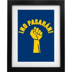 No Pasarán "Fist" Art Print