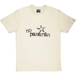 No Pasarán T-Shirt -Tshirt Store no pasaran tshirt 1 naturaltshirt
