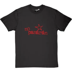 No Pasarán T-Shirt -Tshirt Store no pasaran tshirt 5 charcoaltshirt
