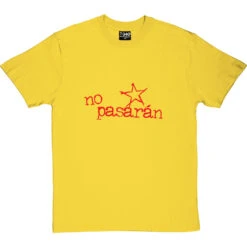 No Pasarán T-Shirt -Tshirt Store no pasaran tshirt 5 yellowtshirt