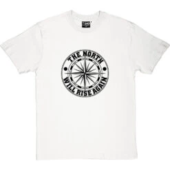 The North Will Rise Again (Compass) T-Shirt -Tshirt Store north rise again compass tshirt 1 whitetshirt