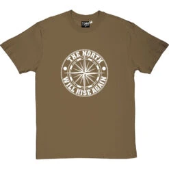 The North Will Rise Again (Compass) T-Shirt -Tshirt Store north rise again compass tshirt 2 olivetshirt