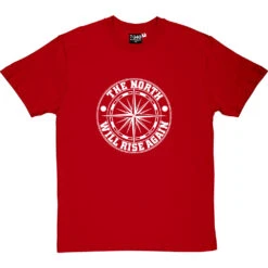The North Will Rise Again (Compass) T-Shirt -Tshirt Store north rise again compass tshirt 2 redtshirt