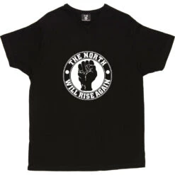 The North Will Rise Again (Fist) T-Shirt 22 The North Will Rise Again (Fist) T-Shirt -Tshirt Store north rise again fist tshirt 2 black mens v neck tshirt