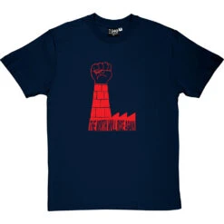 The North Will Rise Again (Paris 68 Parody) T-Shirt -Tshirt Store north rise again paris tshirt 5 navybluetshirt