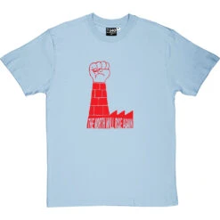 The North Will Rise Again (Paris 68 Parody) T-Shirt -Tshirt Store north rise again paris tshirt 5 skybluetshirt