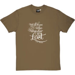 Not All Those Who Wander Are Lost T-Shirt -Tshirt Store not all those who wander tshirt 2 olivetshirt