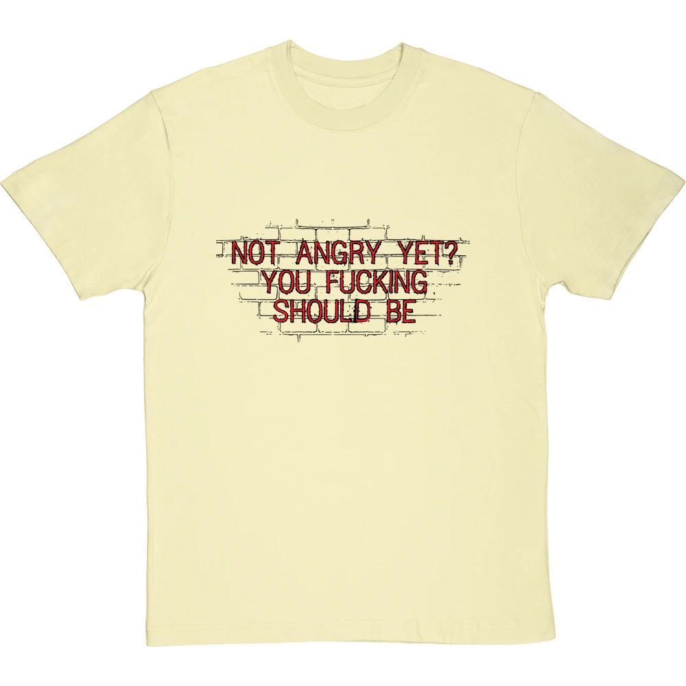 Not Angry Yet? You Fucking Should Be T-Shirt 17 Not Angry Yet? You Fucking Should Be T-Shirt - Image 17