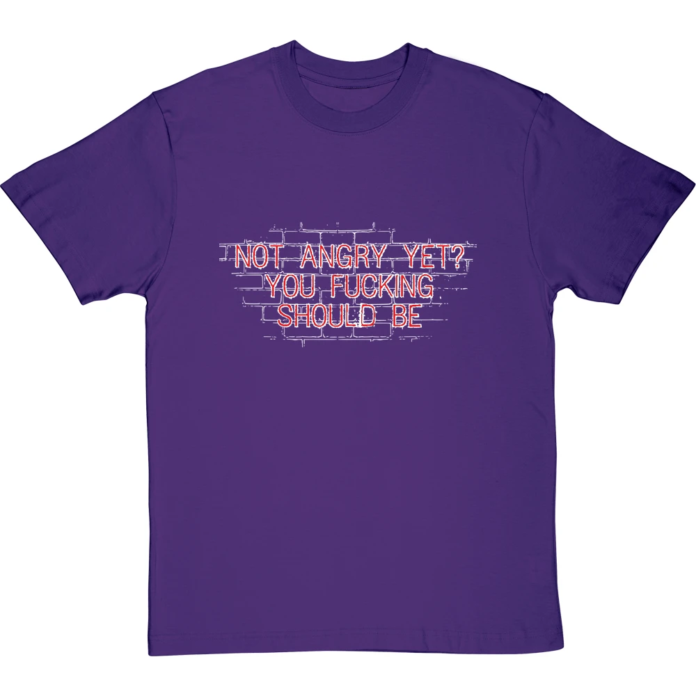 Not Angry Yet? You Fucking Should Be T-Shirt 8 Not Angry Yet? You Fucking Should Be T-Shirt - Image 8