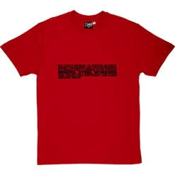 Aneurin Bevan "Money Changers And Stockbrokers" Quote T-Shirt -Tshirt Store nye bevan stockbrokers tshirt 1 redtshirt