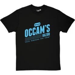 Occam's Razor T-Shirt -Tshirt Store occams razor tshirt 128 blacktshirt