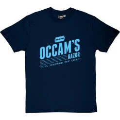 Occam's Razor T-Shirt -Tshirt Store occams razor tshirt 128 navybluetshirt