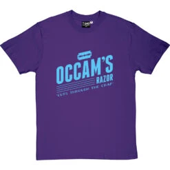 Occam's Razor T-Shirt -Tshirt Store occams razor tshirt 128 purpletshirt
