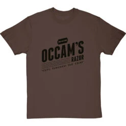 Occam's Razor T-Shirt -Tshirt Store occams razor tshirt 1 hazelnuttshirt