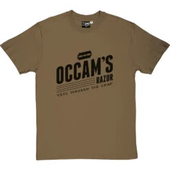 Occam's Razor T-Shirt -Tshirt Store occams razor tshirt 1 olivetshirt
