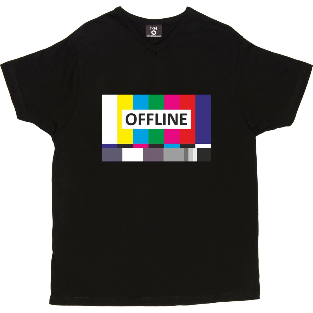 Offline Test Card T-Shirt 3 Offline Test Card T-Shirt - Image 3