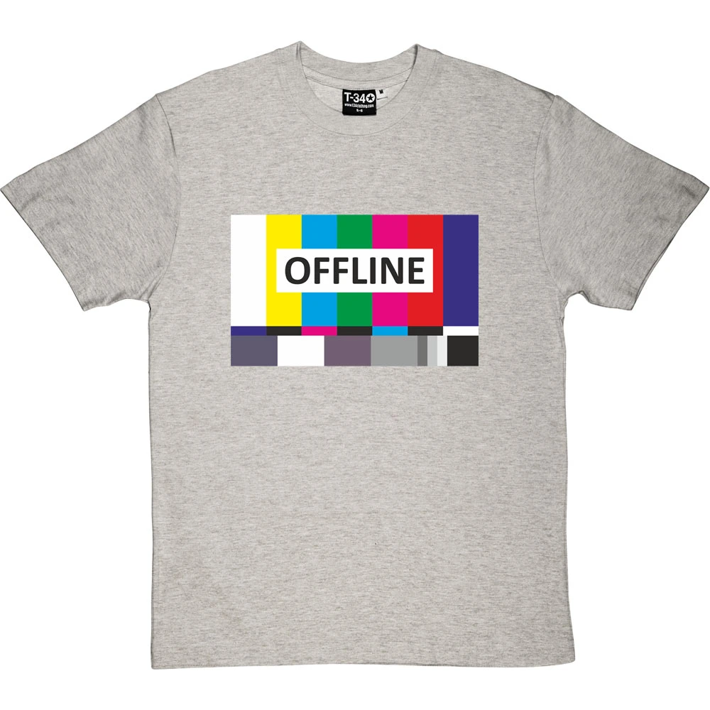 Offline Test Card T-Shirt 9 Offline Test Card T-Shirt - Image 9