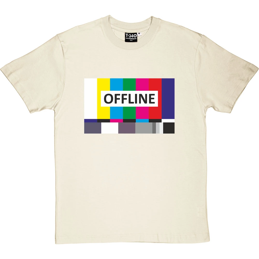 Offline Test Card T-Shirt 10 Offline Test Card T-Shirt - Image 10