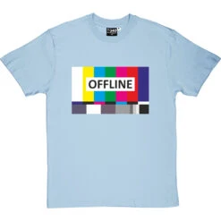 Offline Test Card T-Shirt 18 Offline Test Card T-Shirt -Tshirt Store offline test card tshirt skybluetshirt