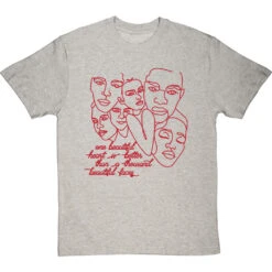 One Beautiful Heart Is Better Than A Thousand Beautiful Faces T-Shirt -Tshirt Store one beautiful heart thousand beautiful faces tshirt lightoxfordtshirt