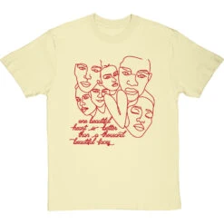 One Beautiful Heart Is Better Than A Thousand Beautiful Faces T-Shirt -Tshirt Store one beautiful heart thousand beautiful faces tshirt naturaltshirt