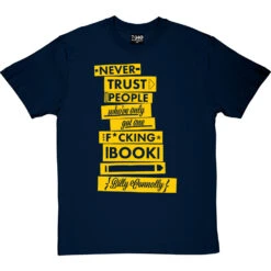 Billy Connolly "One Book" Quote T-Shirt -Tshirt Store one book tshirt 6 navybluetshirt