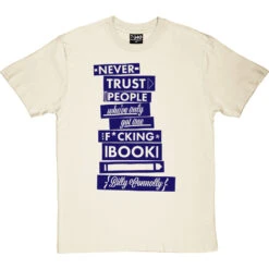 Billy Connolly "One Book" Quote T-Shirt -Tshirt Store one book tshirt 7 naturaltshirt